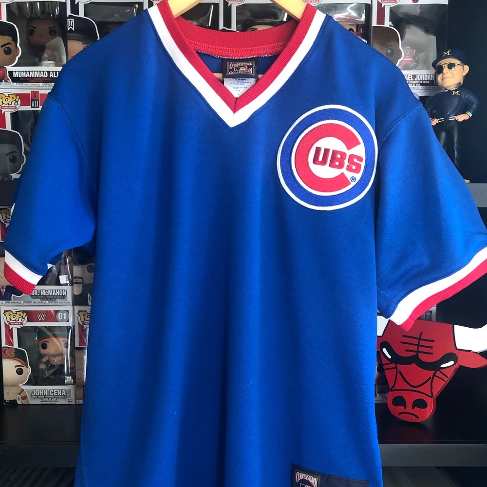 Majestic Cubs Jersey blank back retro